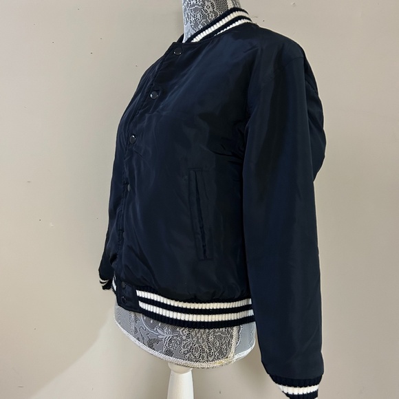 Brandy Melville Reversible Bomber/Baseball Jacket - Picture 4 of 9
